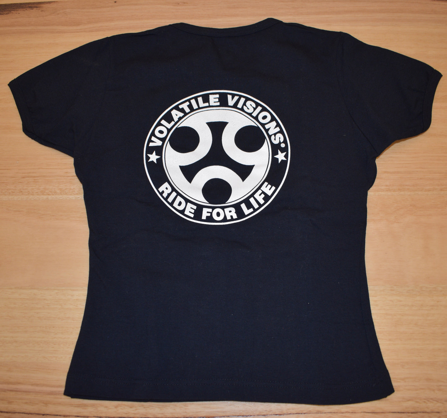 Girls stretch Ride for Life Tshirt